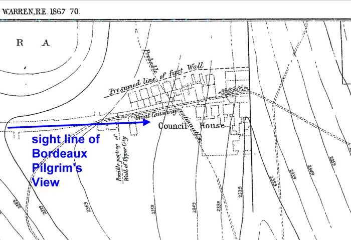 Bordeaux Pilgrim view